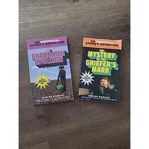 Bundle Of 2 An Unofficial Gamers Adventure Books Mystery Mark Endermen Invasion